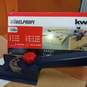 Dowel Jig with Dowels and HSS Drill Bits - Image 2