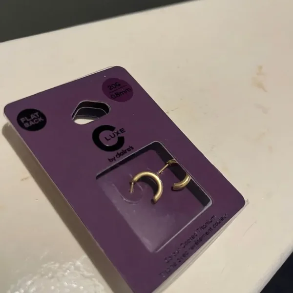 Claires colour coated titanium