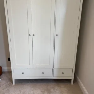 Cream Hastings triple wardrobe (M&S)