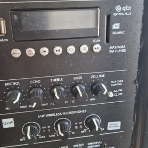 QTX QX15PA-PLUS Portable PA System 2 - Image 7