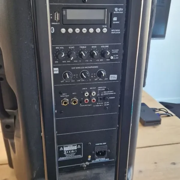 QTX QX15PA-PLUS Portable PA System 2