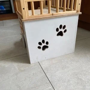 Two Indoor Luxury Hutches for Rabbit, Cat, or Small Dog - Image 3