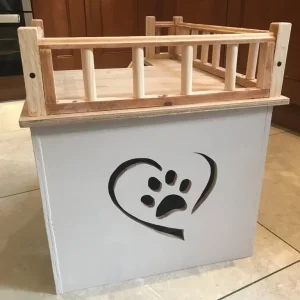 Two Indoor Luxury Hutches for Rabbit, Cat, or Small Dog - Image 7