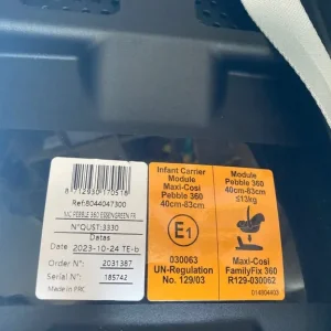 Maxi Cosi Pebble 360 i-size baby car seat - Image 5