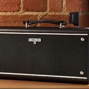 Katana Air EX wireless amp with battery pack and carry bag