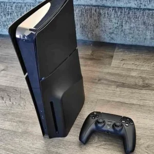 PS5 Slim Black 1TB Disc Edition with Controller and Astros Playroom Game