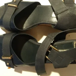Strappy cork wedge heels - Image 4