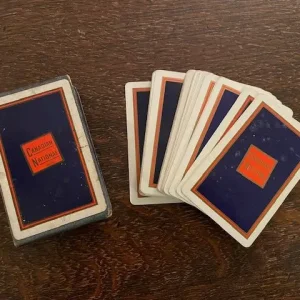 Vintage Canadian National Railways Playing Cards 1927 - Image 2