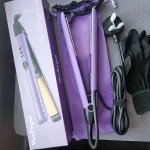 WaxRhyed Hair Straighteners Brand new never opened - purple