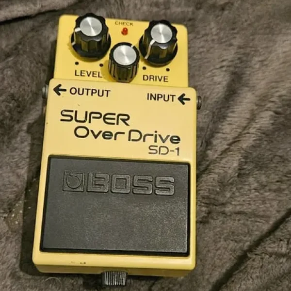Boss SD1 - SuperOverdrive ACA 1990 Black Label
