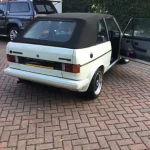 1987 Volkswagen Golf Convertible - Image 2