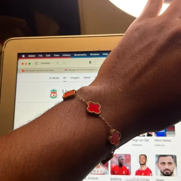 Red Vancleef bracelet