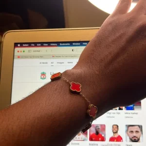 Red Vancleef bracelet