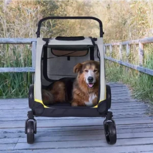 4 Wheels Pet Stroller for Dogs and Cats - Image 4