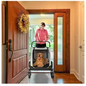 4 Wheels Pet Stroller for Dogs and Cats