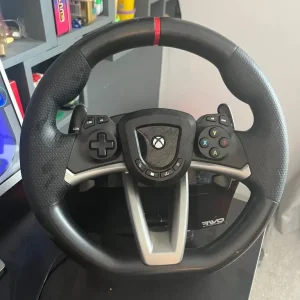 Hori steering wheel and pedals for Xbox
