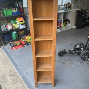 Solid Oak Shelf Unit