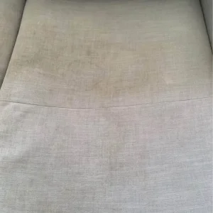 Large light gray chaise sofa - Image 4