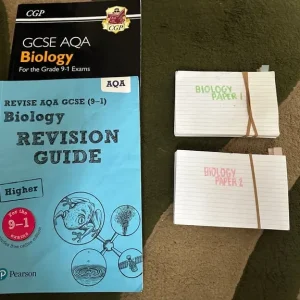 GCSE AQA Biology Higher revision guides and flashcards