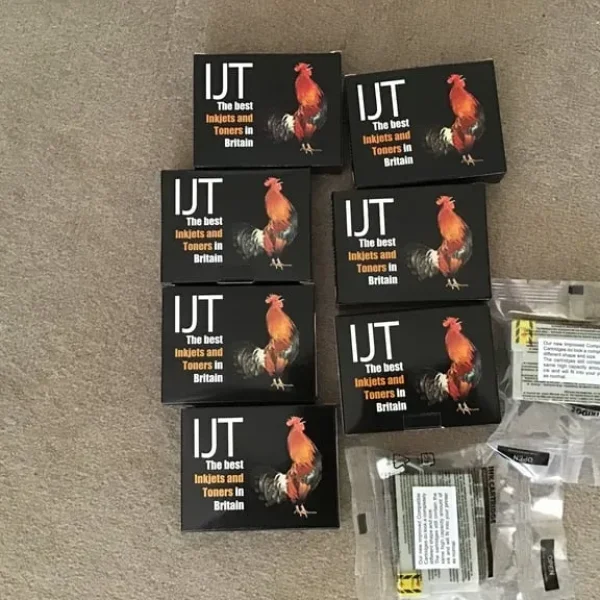 9 unused ink jet cartridges for Epson Stylus SX235, 425, SX535, BX305