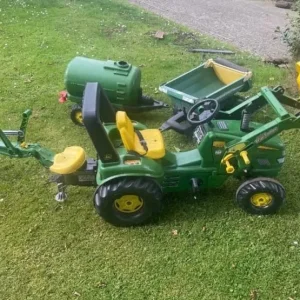 Rolly - John Deere Pedal Tractor with Digger Arm