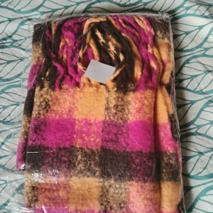 Winter fluffy scarf