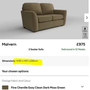 Next sofa and armchair - Image 4