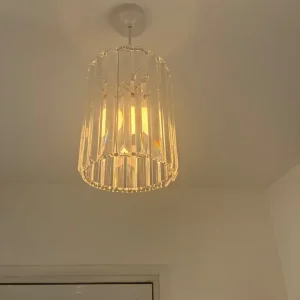 Easy to fit crystal ceiling shade - Image 4