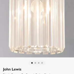 Easy to fit crystal ceiling shade - Image 6