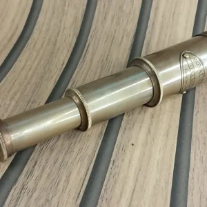 Vintage brass telescope, Royal Navy model 1915 - Image 3