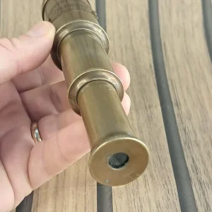 Vintage brass telescope, Royal Navy model 1915 - Image 4
