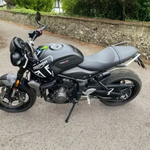 2021 Triumph Trident 660 X-ring Euro 5 Black - Image 5