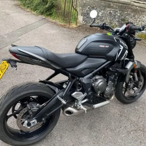 2021 Triumph Trident 660 X-ring Euro 5 Black - Image 8
