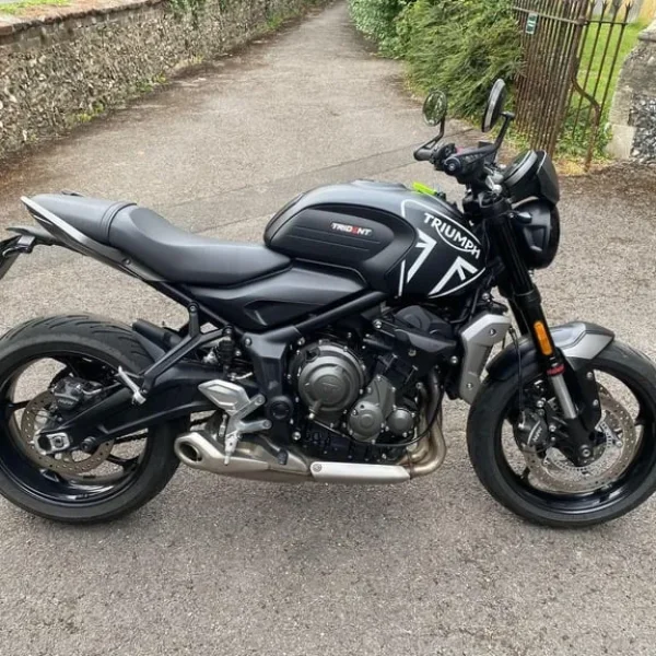2021 Triumph Trident 660 X-ring Euro 5 Black