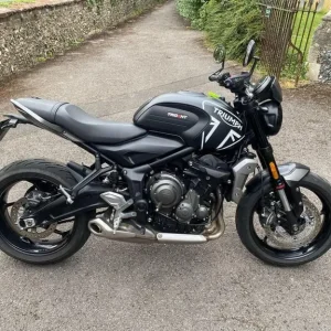 2021 Triumph Trident 660 X-ring Euro 5 Black