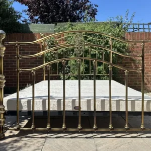 And So To Bed THYME Brass 5ft King Bed Frame with Relyon Divan Bases - Image 8