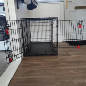 Kong Two Door Dog Crate Black Medium/Large 36" - Image 3
