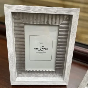 NEXT whitewashed photo frames x 2 - Image 2