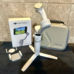 DJI wireless mic, Osmo gimbal, and lighting kit - Image 2