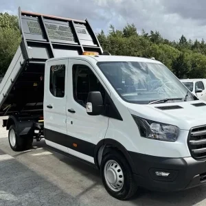 Ford Transit 130ps 350 Leader 7 Seat Double Cab Tipper with A/C and Nav - Image 4