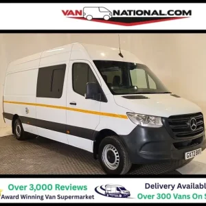 MERCEDES-BENZ SPRINTER 2.0 315 CDI PROGRESSIVE RWD L3 H2 150 BHP LWB WELFARE VAN