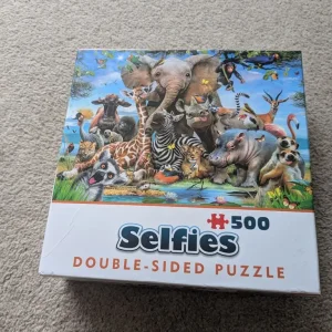 Double sided 500 piece puzzle