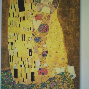 Gustav Klimt The Kiss canvas print