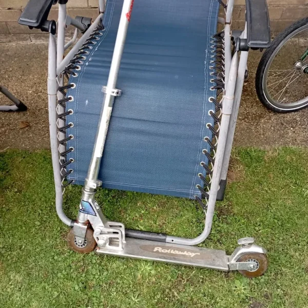 Folding aluminium scooter