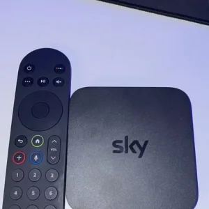 Sky Stream box and remote