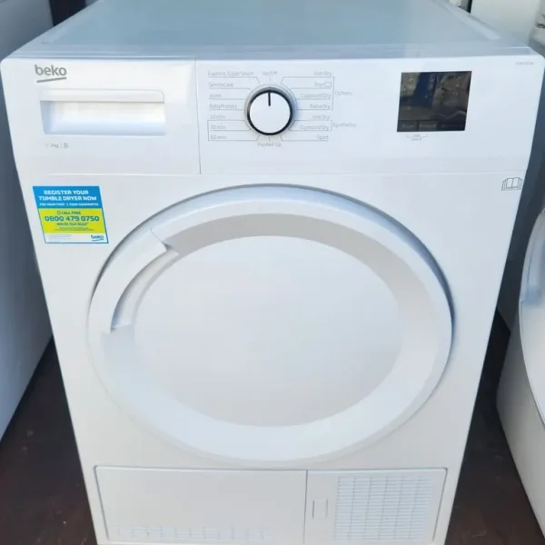 BEKO DTBC7001W 7 kg Condenser Tumble Dryer - White
