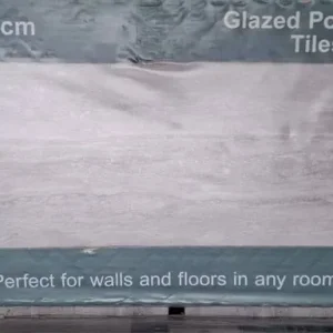 210 grey porcelain tiles 60x30cm stone effect - Image 3