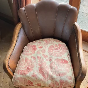 Antique oyster backed chairs