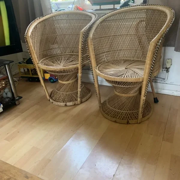 Wicker chairs