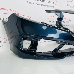 Honda Civic Front Bumper Genuine Blue Saloon Coupe 2019-2020 - Image 2